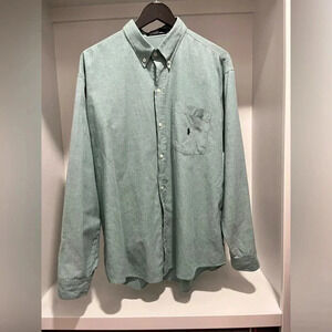 Polo by Ralph Lauren size XL green button down shirt mens